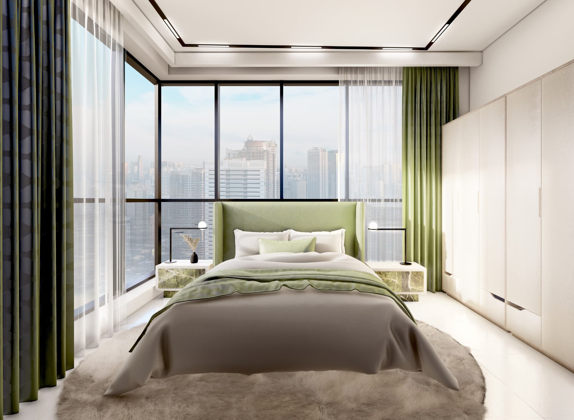 Flat 3 — Master Bedroom
