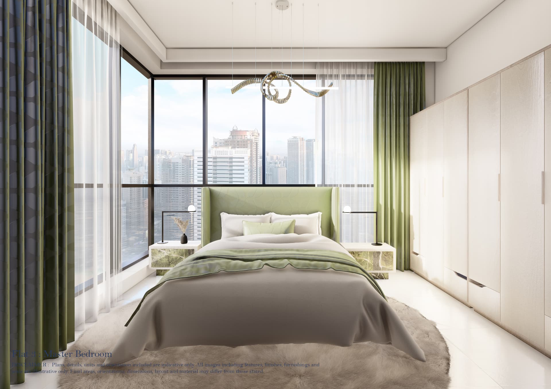 Flat 4 — Master Bedroom