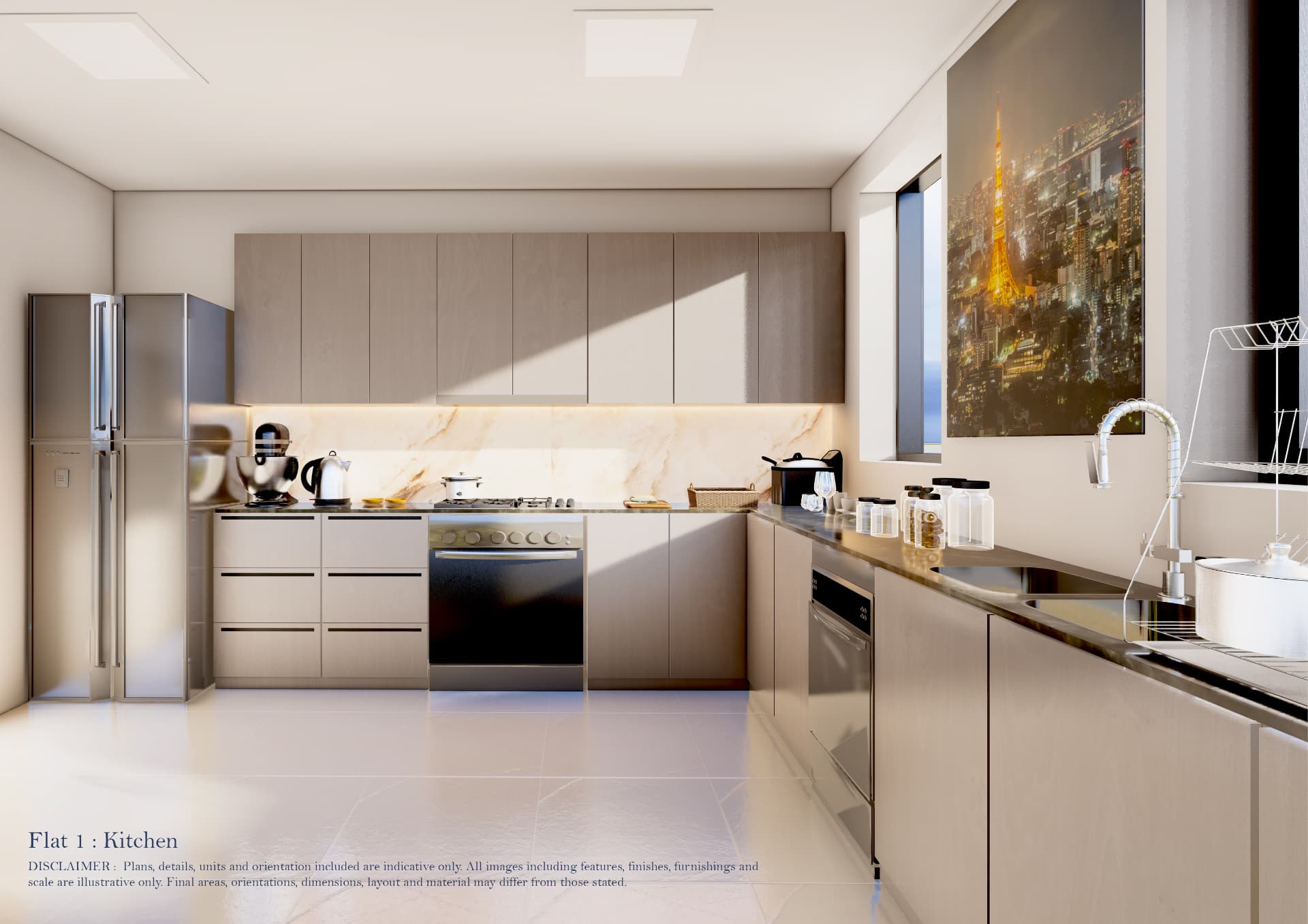 Flat 1 — Kitchen
