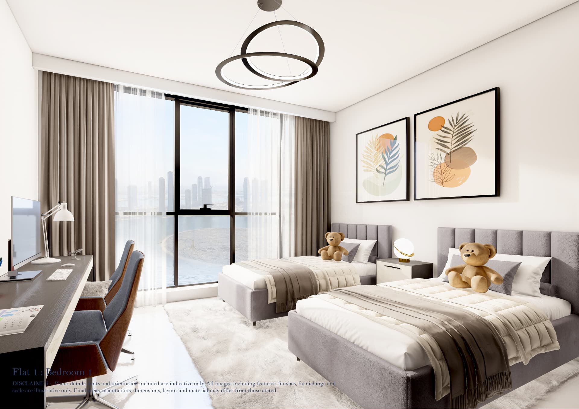 Flat 1 — Bedroom 1